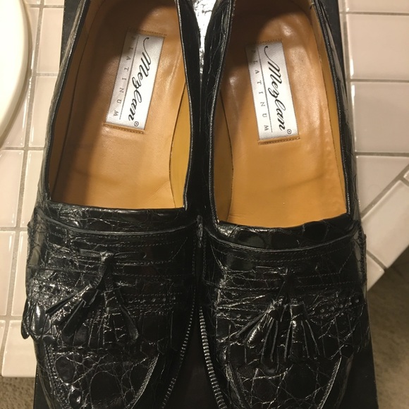 Men’s alligator loafers